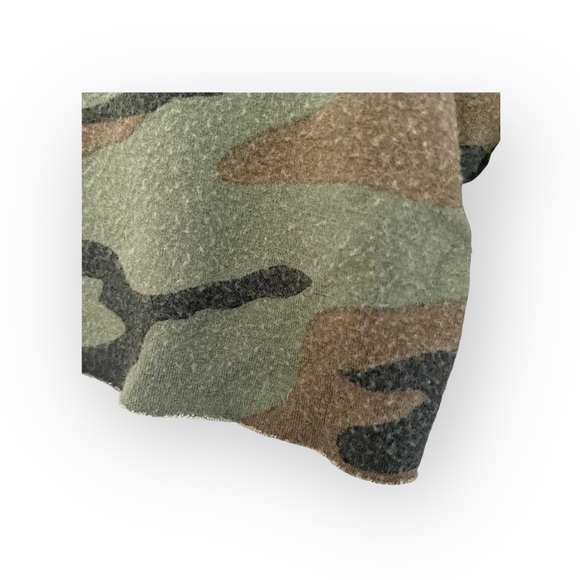 Flowers by Zoe ꕥ Camo Print Crystal Shrug Jacket Top ꕥ Army Green Camo ꕥ 5 5T - Picture 11 of 16